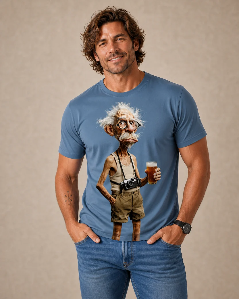 Funny Beer Lover Grandpa Graphic Tee