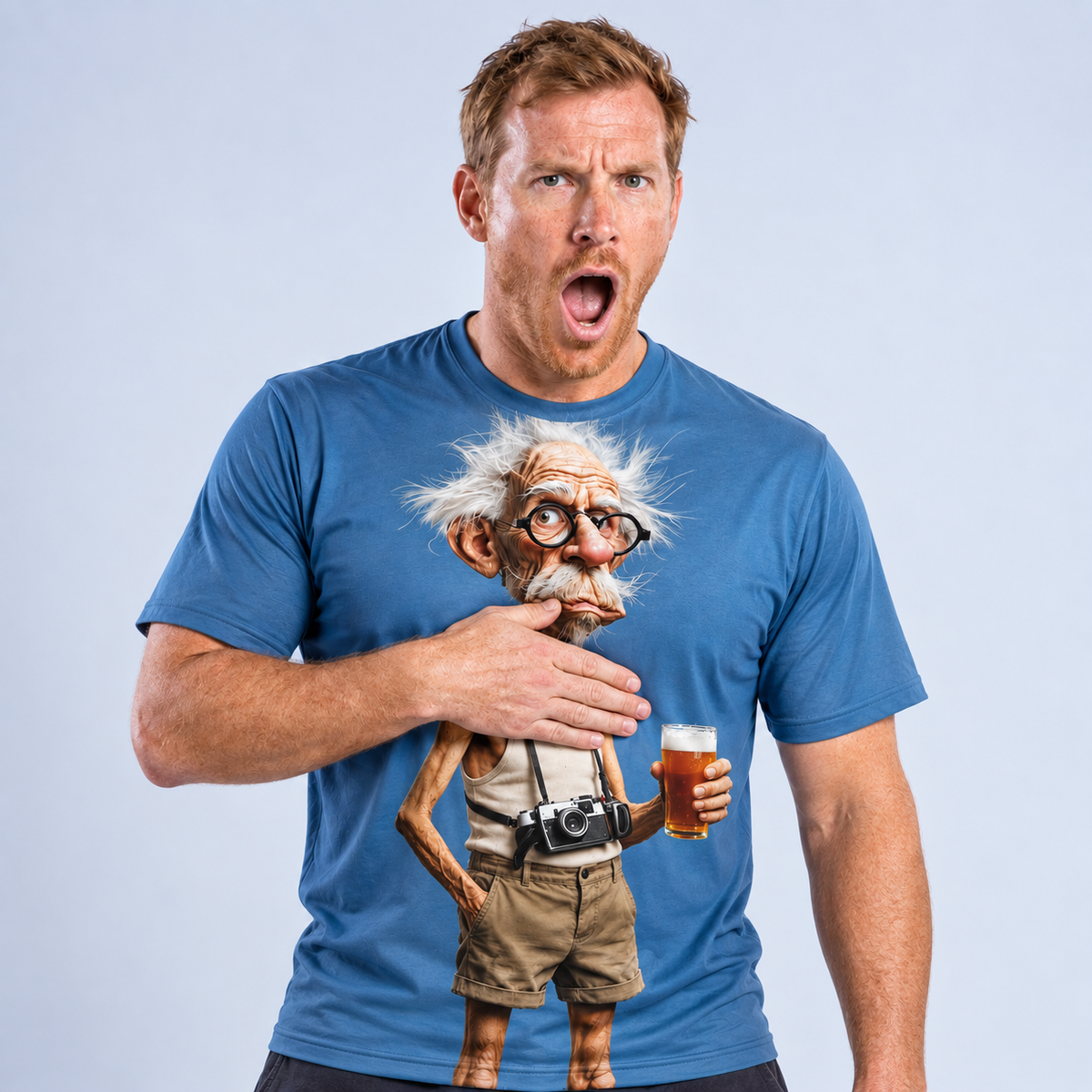 Funny Beer Lover Grandpa Graphic Tee