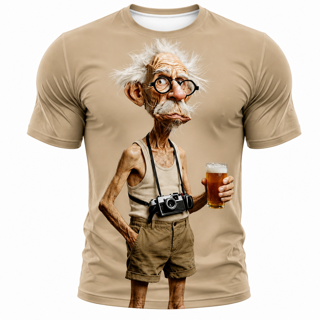 Funny Beer Lover Grandpa Graphic Tee