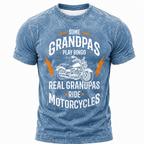 Real Grandpas Ride Motorcycles Graphic Tee