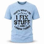 Fix Stuff Mechanic Repairman Funny Graphic Tee