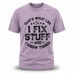 Fix Stuff Mechanic Repairman Funny Graphic Tee