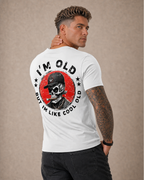 Vintage Old Man Energy Graphic Shirt Tee