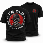 Vintage Old Man Energy Graphic Shirt Tee