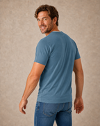 Funny Humor Ombre Old Man 3D Graphic Print Tee