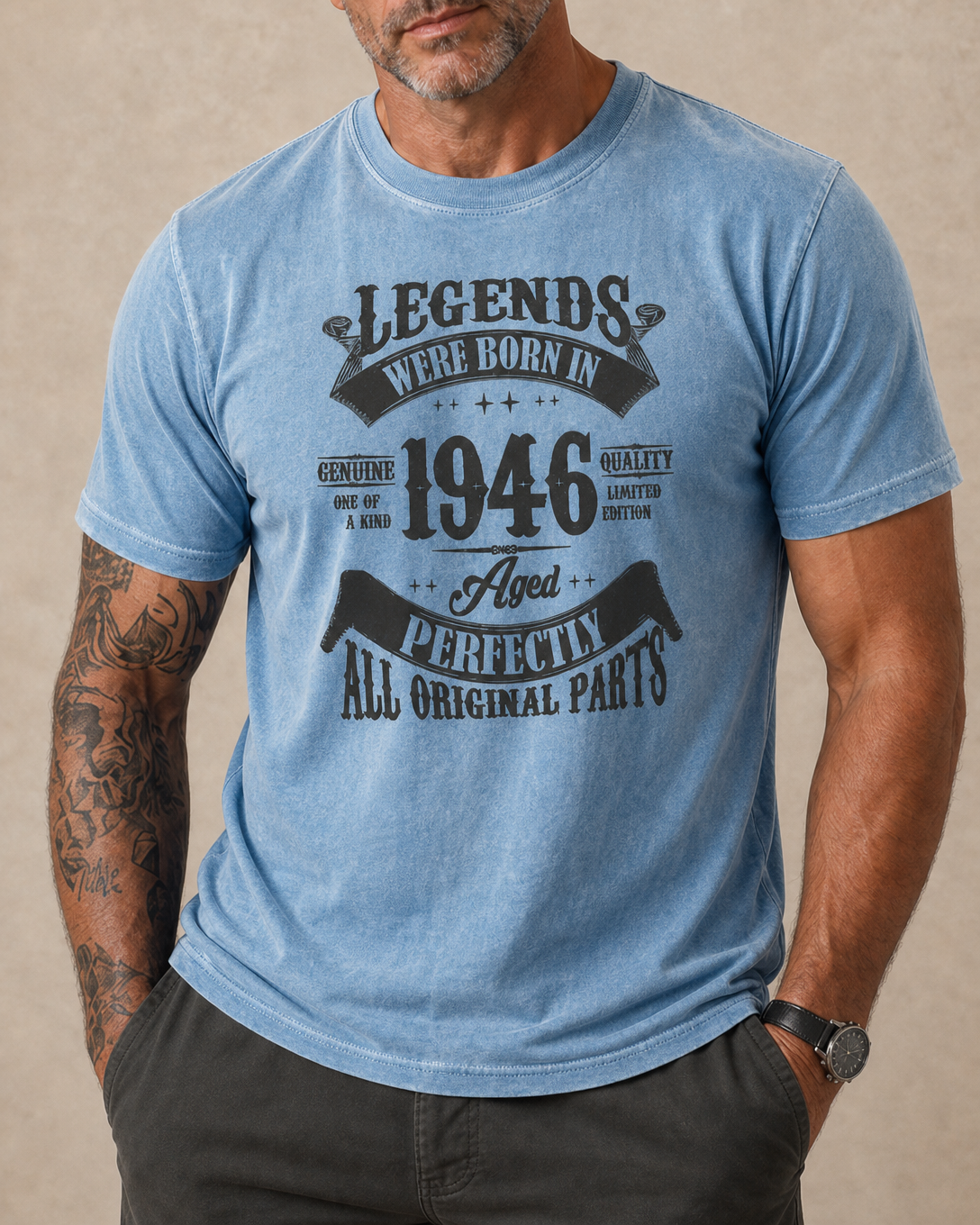 Vintage Classic Old Guy Sarcastic Shirt Tee