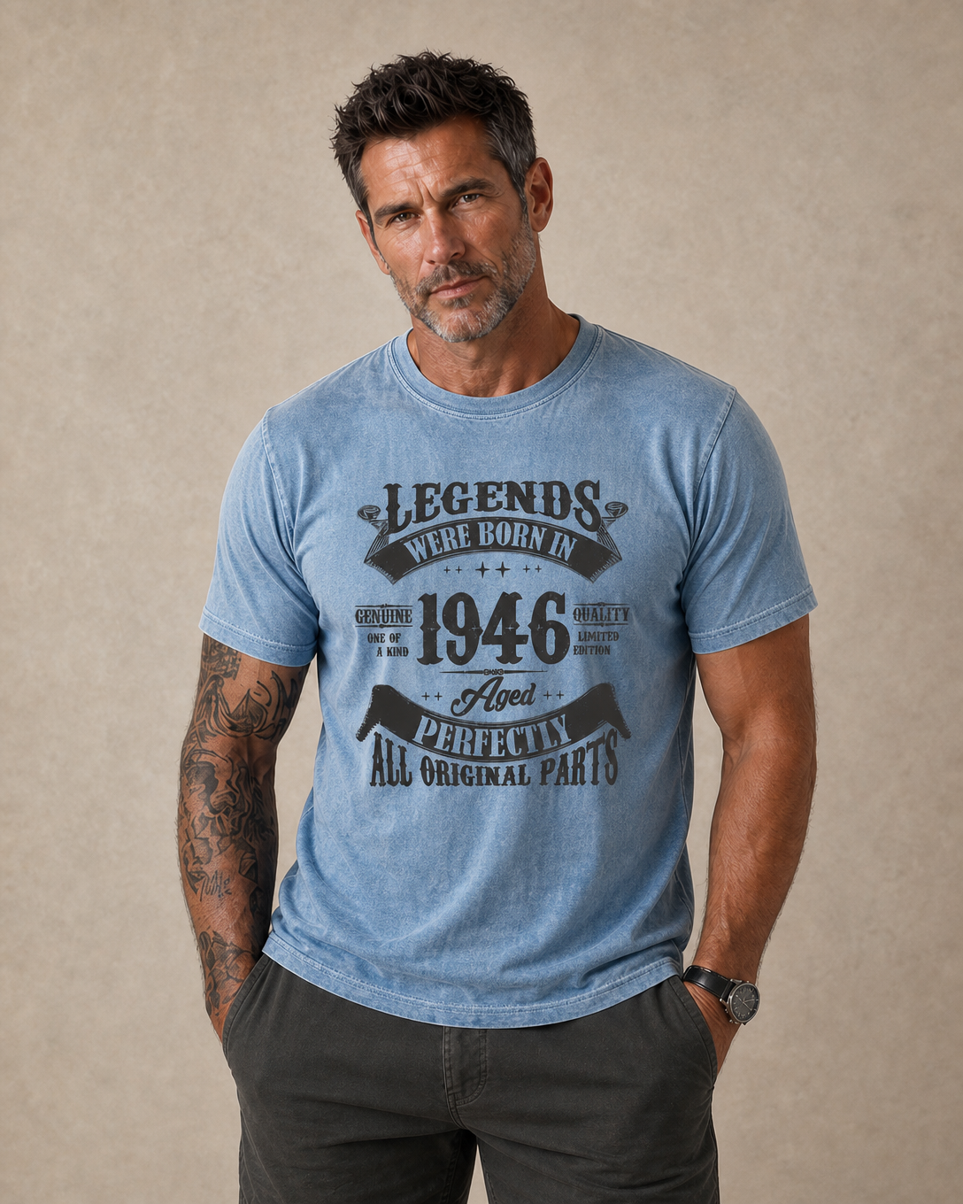 Vintage Classic Old Guy Sarcastic Shirt Tee