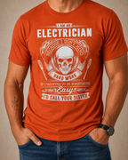 Electrician Sister Joke Graphic Humor Tee