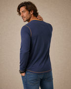 I Fix Stuff Funny Handyman Long Sleeve Graphic Henley