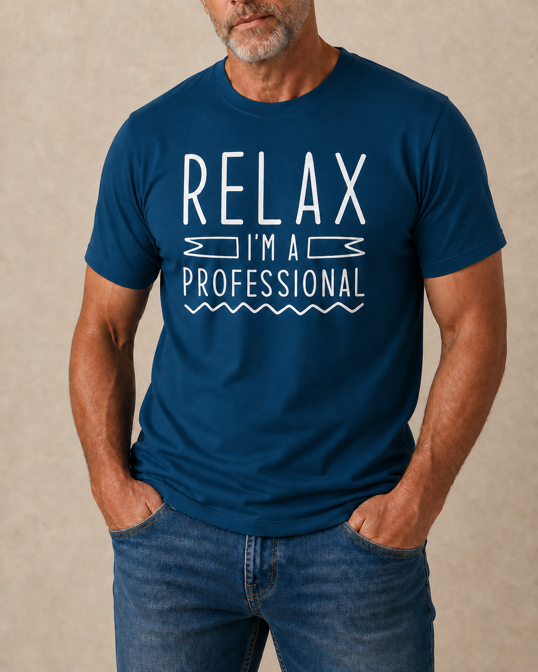 Relax Professional Funny Sarcastic Work Humor Retirement Graphic Tee