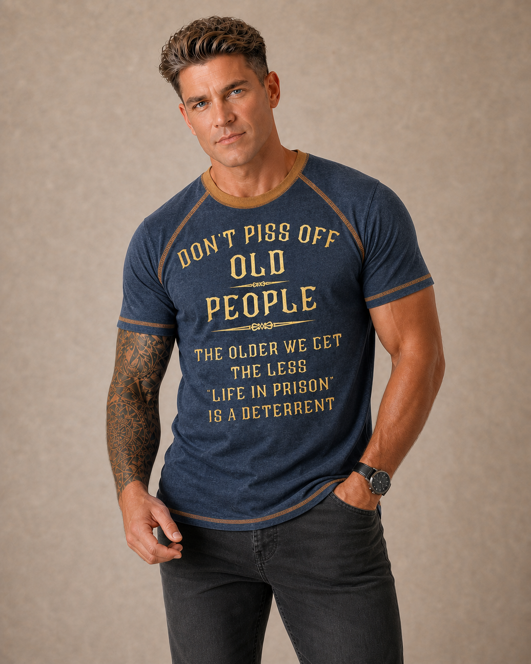 Funny Retirement Club Graphic Tee Tee