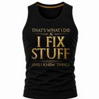 Handy Dad Knowledge Humor Graphic Tee