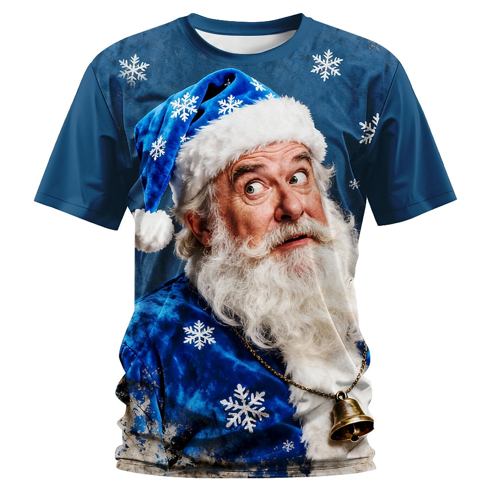 Santa Claus Christmas Outdoor Party Cool Daily Graphic Tee