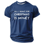 Funny Christmas Slang Holiday Street Graphic Short Sleeve Tee