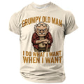 Old Man Legend Funny Aging Graphic Daily Street Tee
