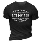 I Don't Know Memory Humor Quote Tee
