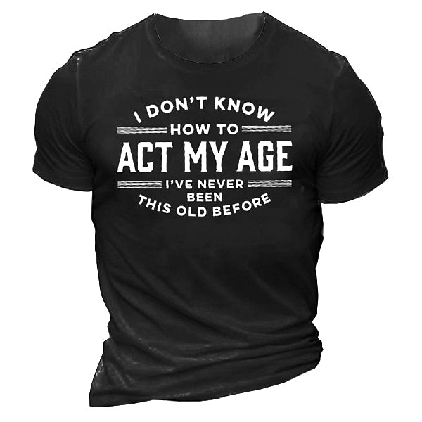 I Don't Know Memory Humor Quote Tee