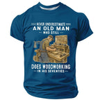 Legendary Grandpa Warning Graphic Tee Tee
