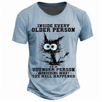 Funny Aging Legend Statement Graphic Shirt