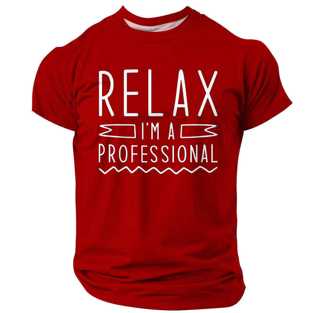 Relax Professional Funny Sarcastic Work Humor Retirement Graphic Tee