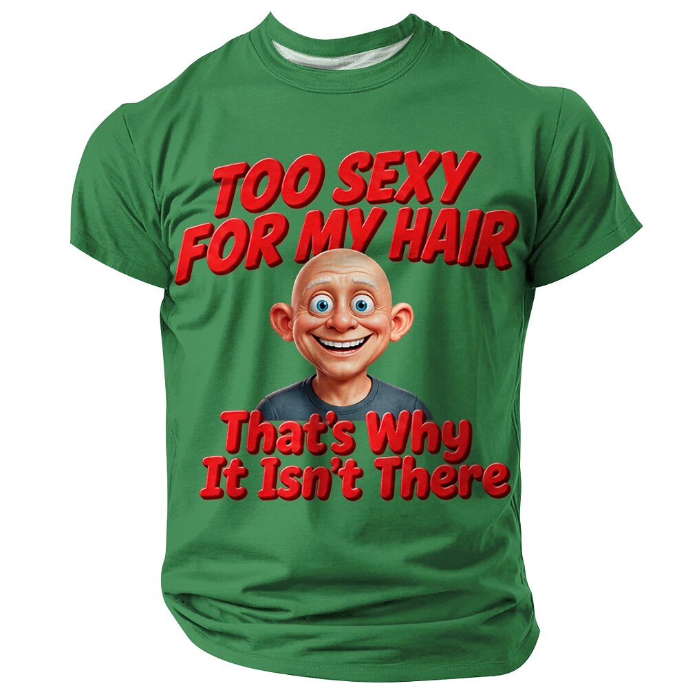 Old Man Character Funny Aging Graphic Everyday Street Tee