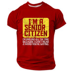 Senior Style Humor Graphic Shirt Tee