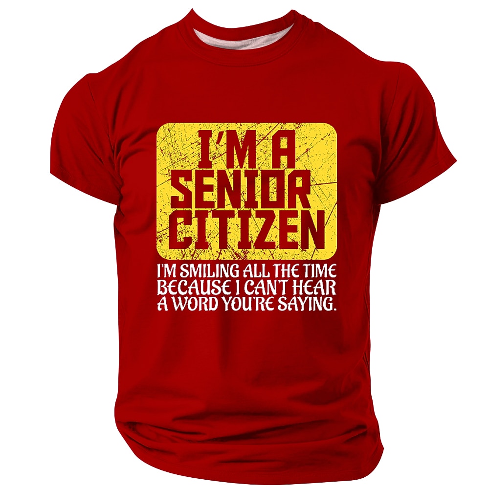 Senior Style Humor Graphic Shirt Tee