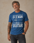Vintage Guitar Old Man Graphic Shirt