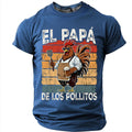 Papa Rooster BBQ Humor Graphic Tee
