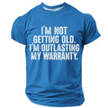 Funny Aging Humor Age Quote Print Tee Shirt