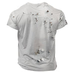 Santa Claus Christmas Casual Street Sports Outdoor Graphic Tee