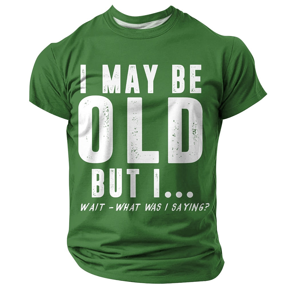 Age Is Just Number Graphic Funny Quote Shirt