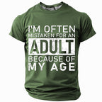 Classic Dad Humor Statement Tee Tee