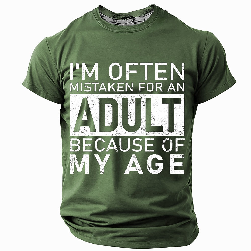 Classic Dad Humor Statement Tee Tee