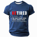 Retired Definition My Rules Graphic Tee