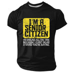 Senior Style Humor Graphic Shirt Tee