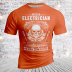 Electrician Sister Joke Graphic Humor Tee