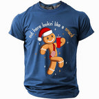 Lookin Like A Snack Gingerbread Cookie Funny Christmas Tee