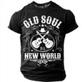 Old Soul Crossed Guitars Graphic Tee