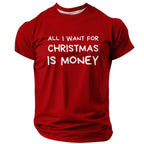 Funny Christmas Slang Holiday Street Graphic Short Sleeve Tee