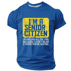 Senior Style Humor Graphic Shirt Tee