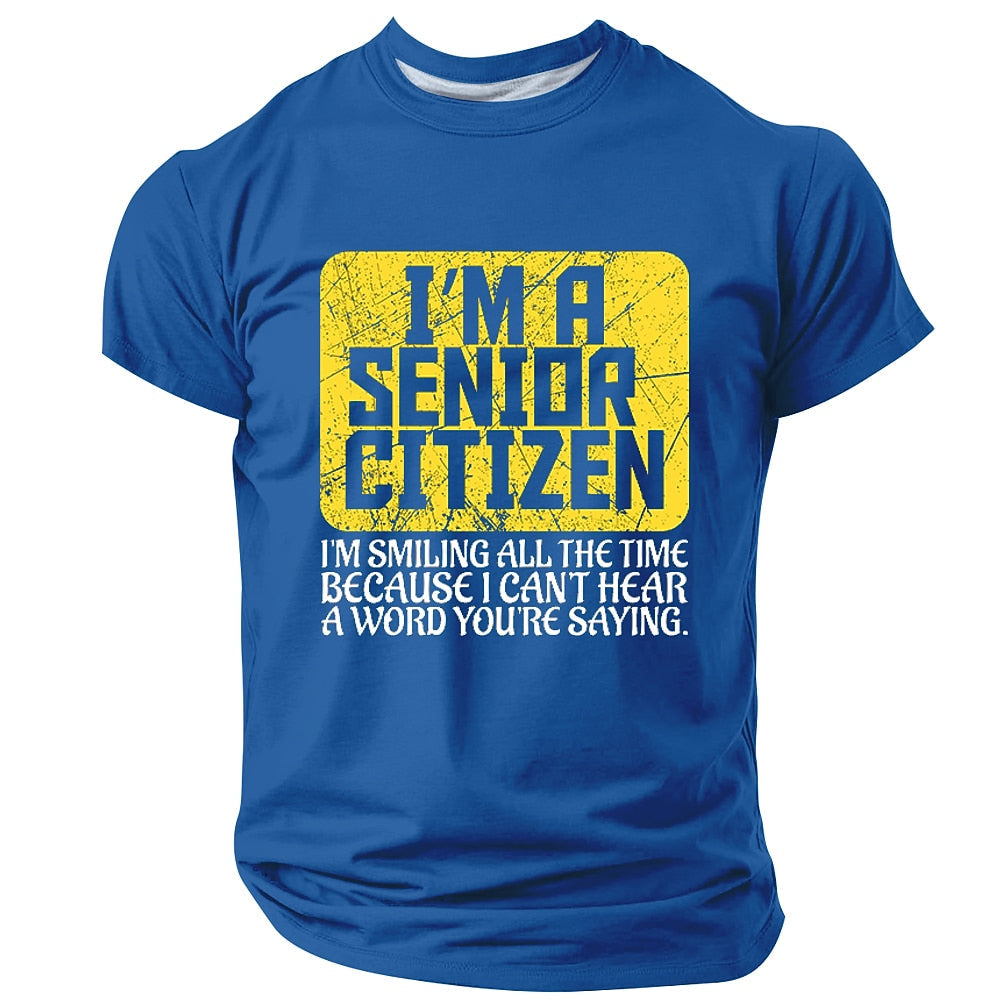 Senior Style Humor Graphic Shirt Tee