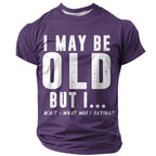 Age Is Just Number Graphic Funny Quote Shirt