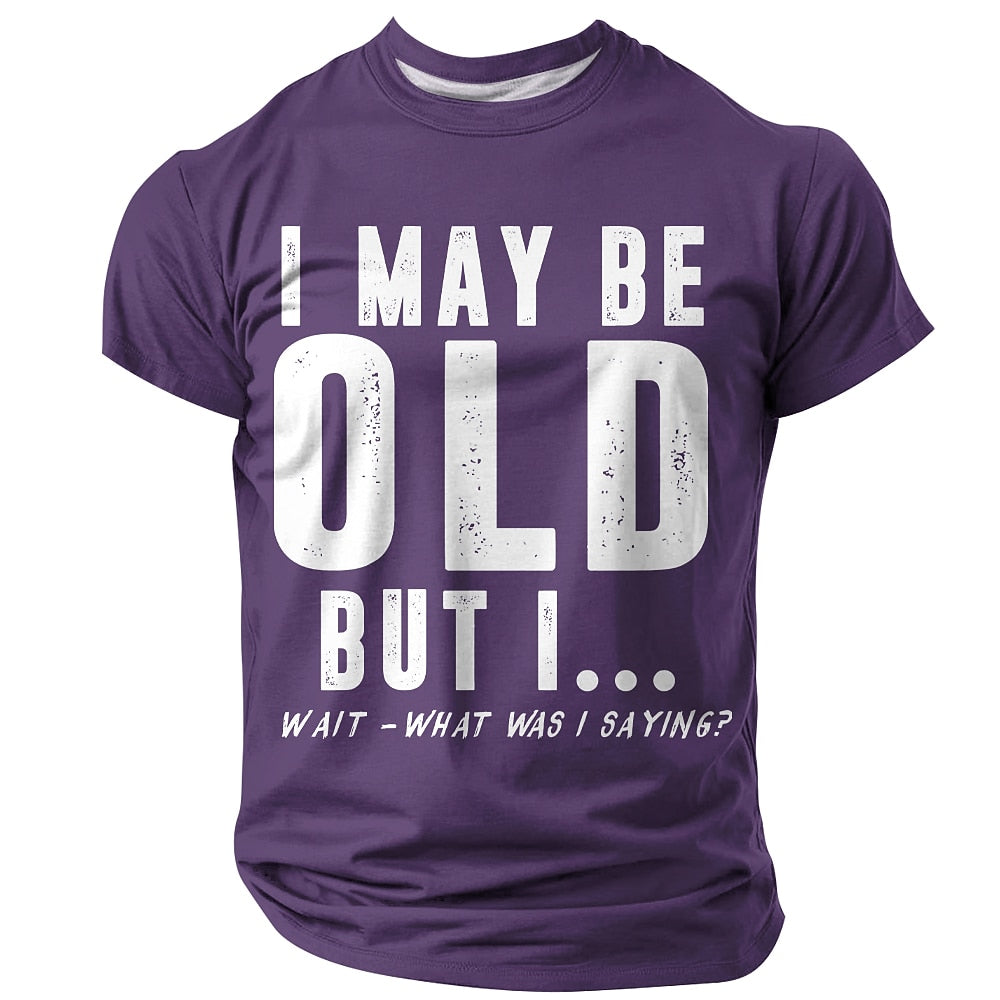 Age Is Just Number Graphic Funny Quote Shirt