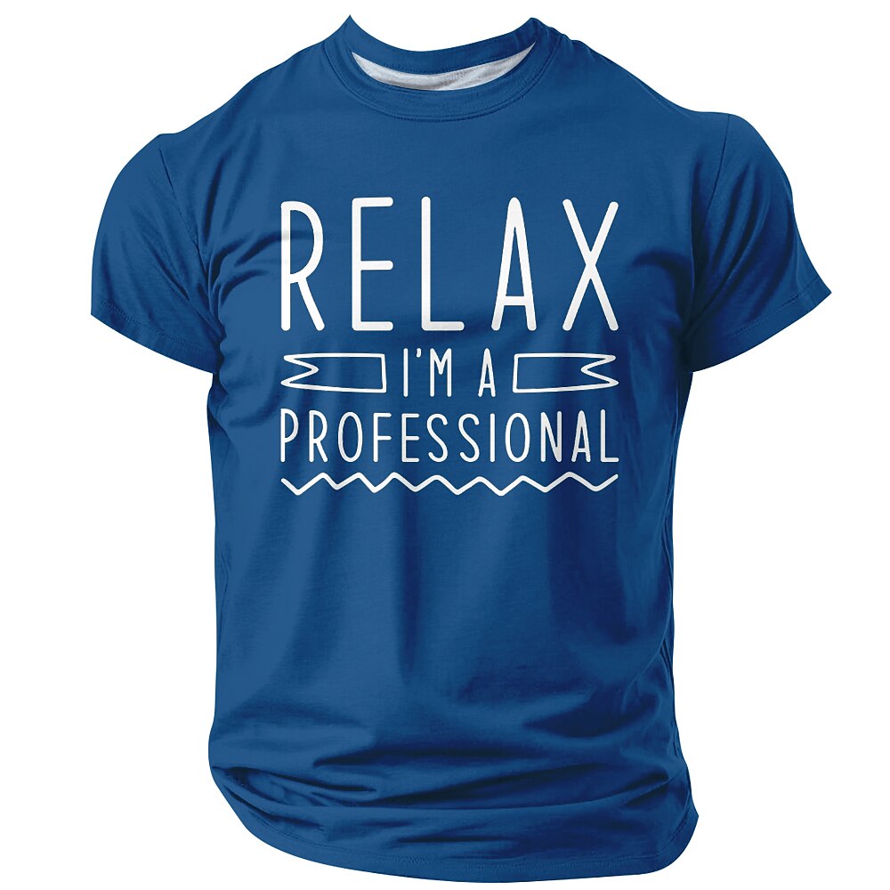 Relax Professional Funny Sarcastic Work Humor Retirement Graphic Tee
