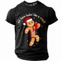 Lookin Like A Snack Gingerbread Cookie Funny Christmas Tee