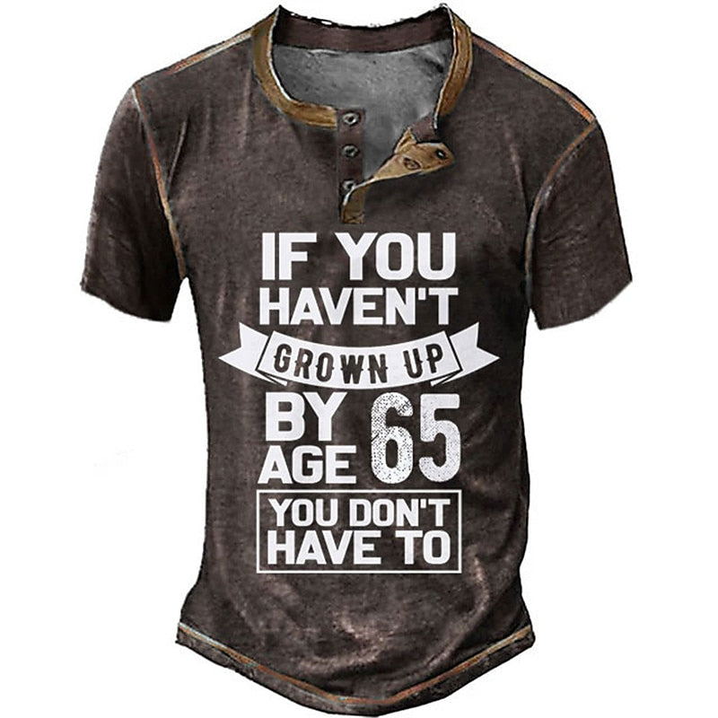 Havent Grown Up By Sixty Five Funny Birthday Henley