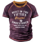 Built In Fifties Original Unrestored Funny Aging Graphic Tee